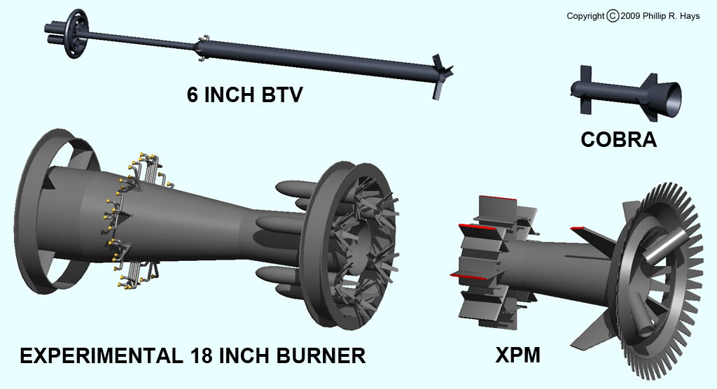 Ramjet burners